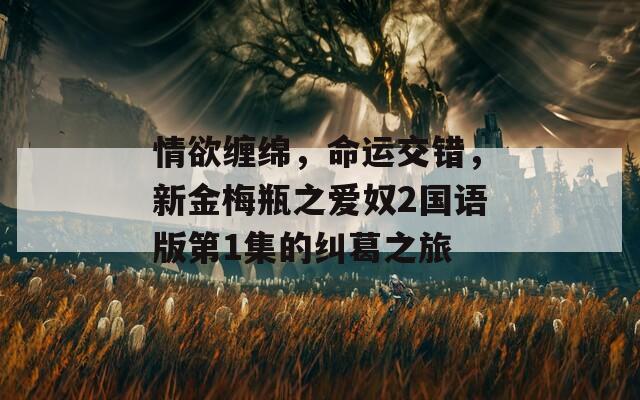 情欲缠绵，命运交错，新金梅瓶之爱奴2国语版第1集的纠葛之旅