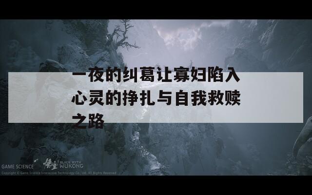 一夜的纠葛让寡妇陷入心灵的挣扎与自我救赎之路