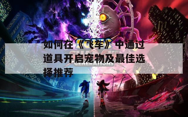 如何在《飞车》中通过道具开启宠物及最佳选择推荐