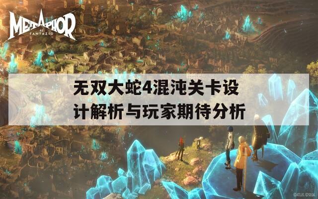 无双大蛇4混沌关卡设计解析与玩家期待分析